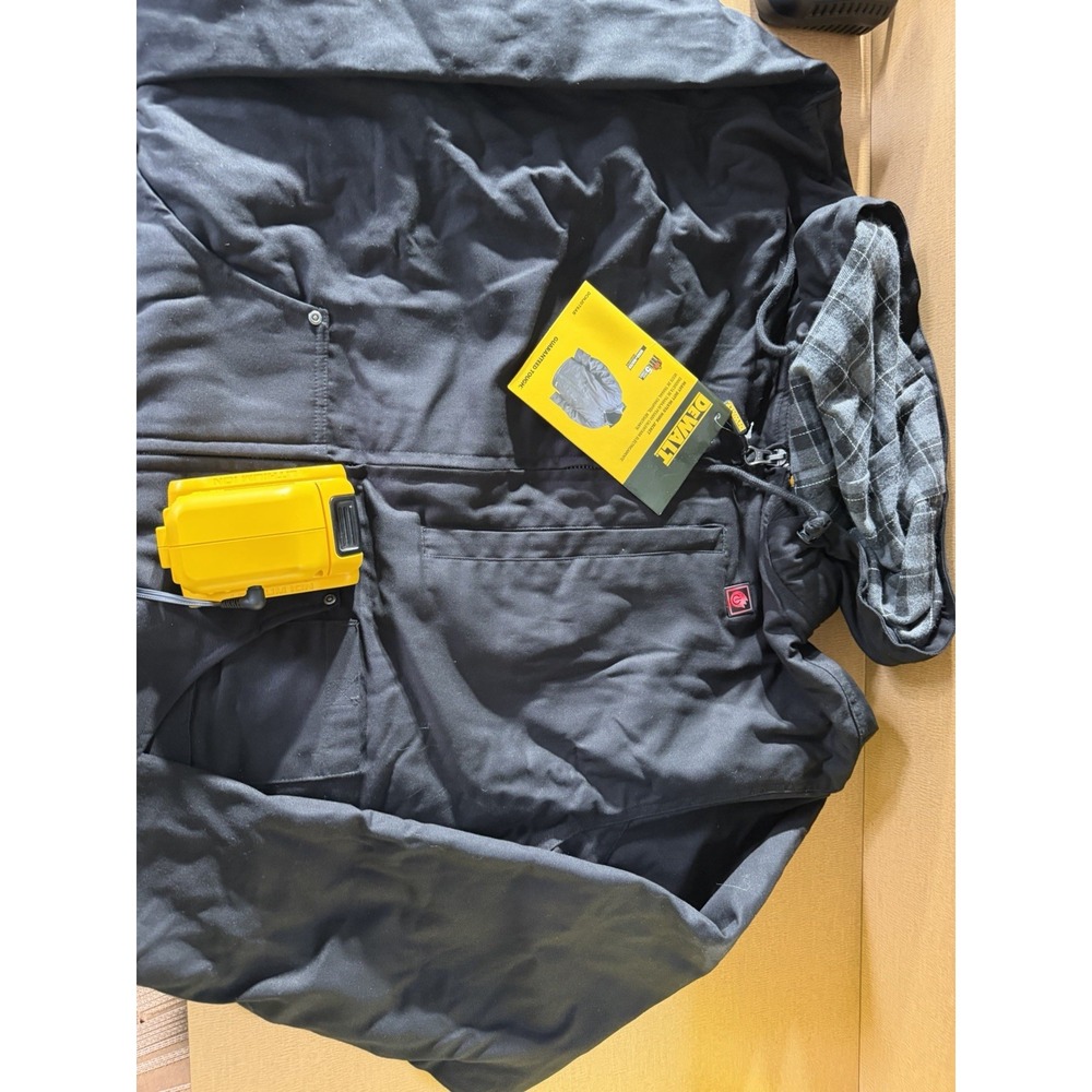 DEWALT DCHJ076ABD1-XL 20V MAX Heavy Duty Heated Work Jacket - XL, Open Box